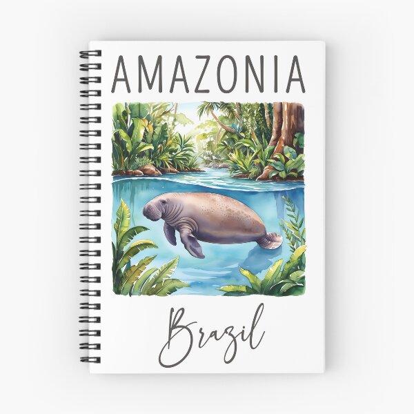 Item preview, Un diseño de acuarela de la Amazonia, Brasil designed and sold by Sketch-Shack.