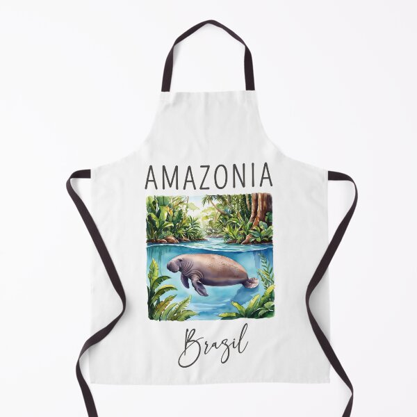Item preview, A Watercolor Design of Amazonia - Brazil designed and sold by Sketch-Shack.