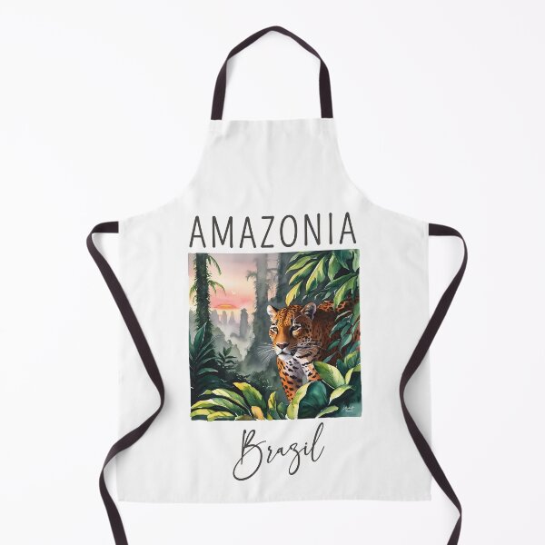 Item preview, A Watercolor Design of Amazonia - Brazil designed and sold by Sketch-Shack.