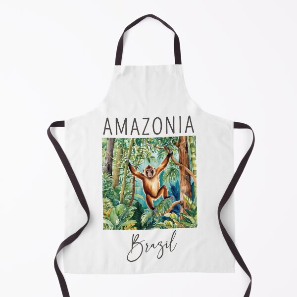 Item preview, A Watercolor Design of Amazonia - Brazil designed and sold by Sketch-Shack.