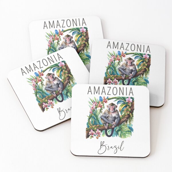 Item preview, A Watercolor Design of Amazonia - Brazil  designed and sold by Sketch-Shack.