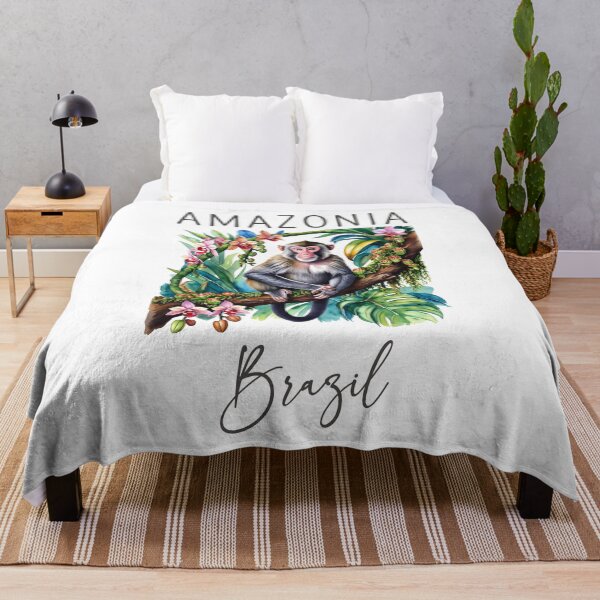 Item preview, A Watercolor Design of Amazonia - Brazil  designed and sold by Sketch-Shack.