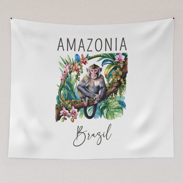 Item preview, A Watercolor Design of Amazonia - Brazil  designed and sold by Sketch-Shack.