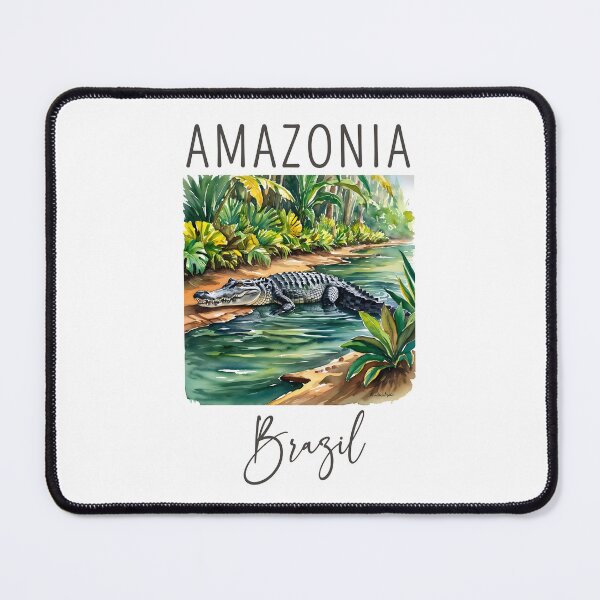 Item preview, A Watercolor Design of Amazonia - Brazil designed and sold by Sketch-Shack.