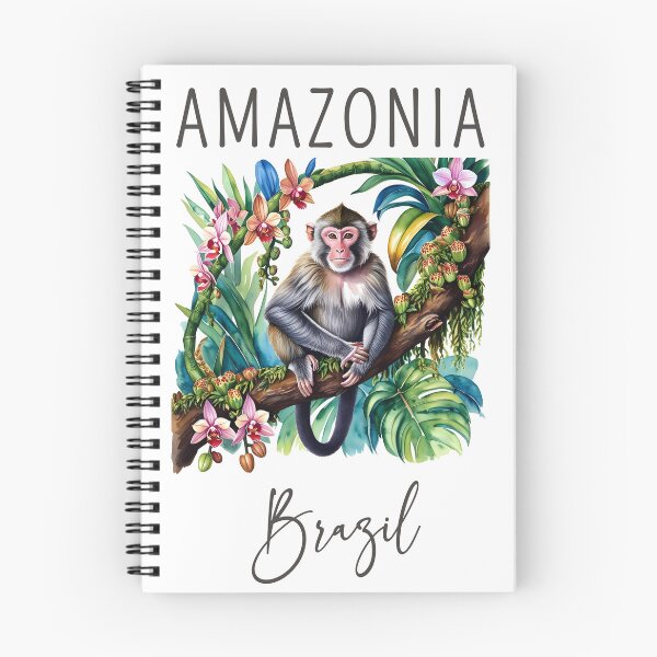 Item preview, Un diseño de acuarela de la Amazonia, Brasil designed and sold by Sketch-Shack.
