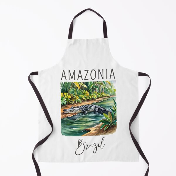 Item preview, A Watercolor Design of Amazonia - Brazil designed and sold by Sketch-Shack.