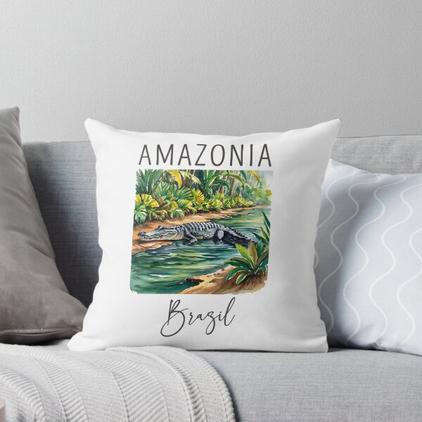 Item preview, A Watercolor Design of Amazonia - Brazil  designed and sold by Sketch-Shack.