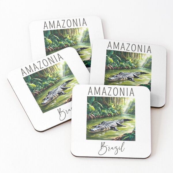 Item preview, A Watercolor Design of Amazonia - Brazil  designed and sold by Sketch-Shack.