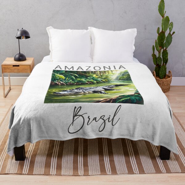 Item preview, A Watercolor Design of Amazonia - Brazil  designed and sold by Sketch-Shack.