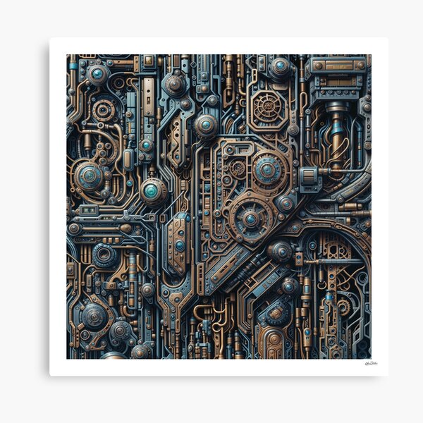 Aperçu de l'œuvre Steampunk 1 créée et vendue par olivier duchossoir.