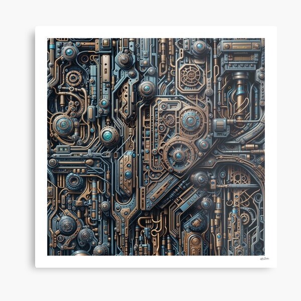 Aperçu de l'œuvre Steampunk 1 créée et vendue par olivier duchossoir.