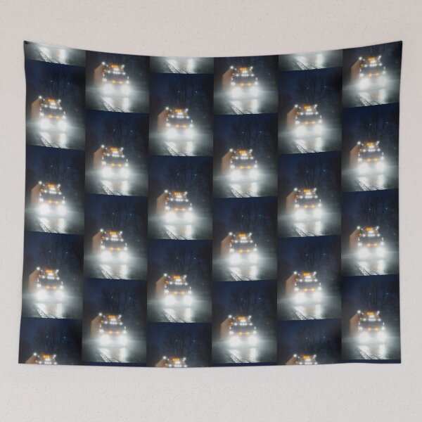 Item preview, Beautiful Truck Lights Through The Fog designed and sold by Taina Sohlman.