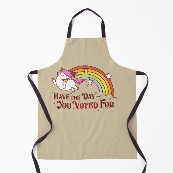 Item preview, Have The Day You Voted For Cursing Unicorn Funny designed and sold by Nerd Shizzle.
