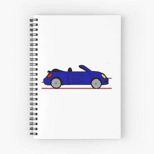 Item preview, Think Don't Drink Car designed and sold by nfdesignscia.