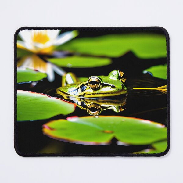 Item preview, Frog On Lily Pad designed and sold by FashionDollQtr.