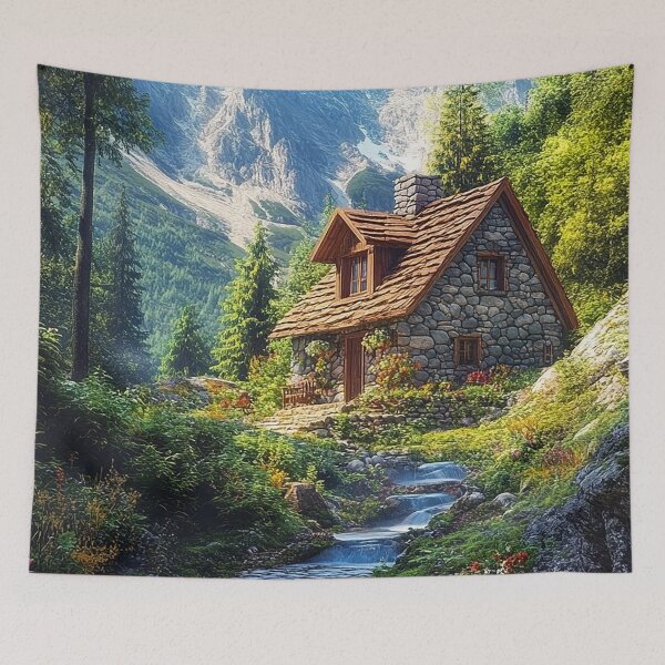 Item preview, Cabin in the woods designed and sold by EugeJ.