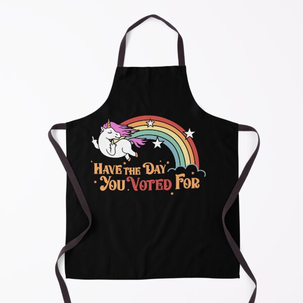 Item preview, Have The Day You Voted For Cursing Unicorn Funny designed and sold by Nerd Shizzle.