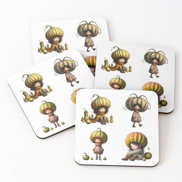 Item preview, Horned Melon Girls designed and sold by Beyondnote-Art.