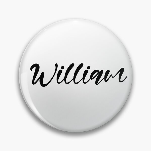 Item preview, typography "William" english name tag sticker  designed and sold by tonylau81.