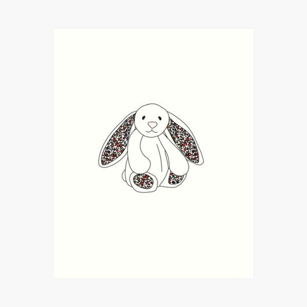 Item preview, White Blossom Bunny  designed and sold by Jmarieedesigns.