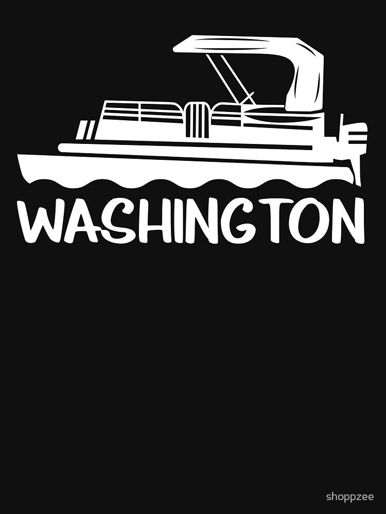 Pontoon Sayings Washington Pontoon Boat Gear Funny | Essential T-Shirt