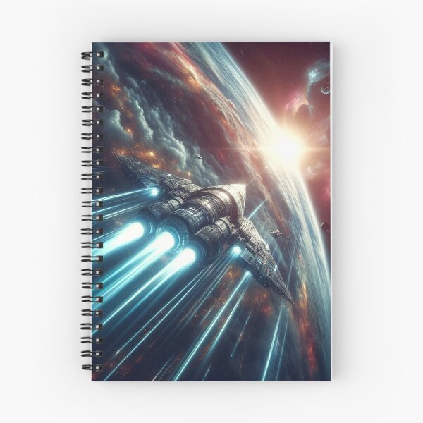 Item preview, spaceship traveling at the speed of light designed and sold by Dogandesighn.