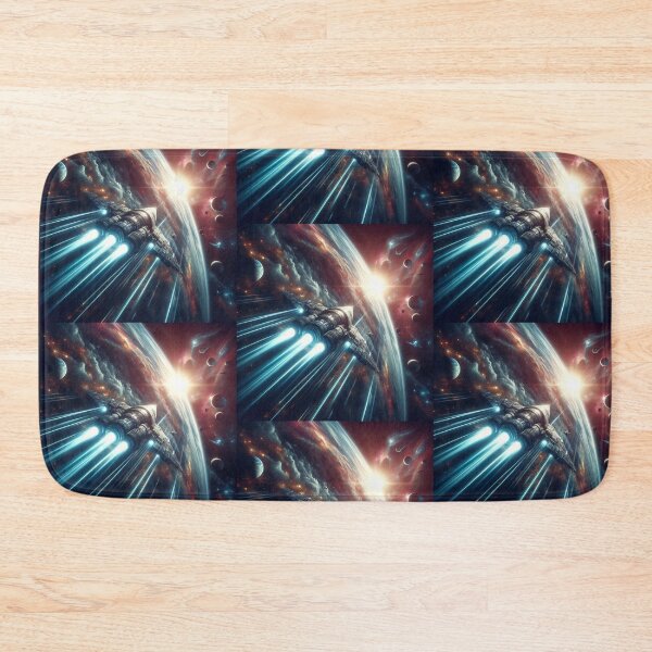 Item preview, spaceship traveling at the speed of light designed and sold by Dogandesighn.