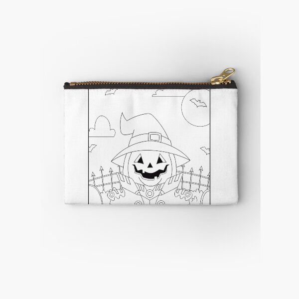 Item preview, Halloween #2 Coloring Page Pattern  designed and sold by DavidColoring.