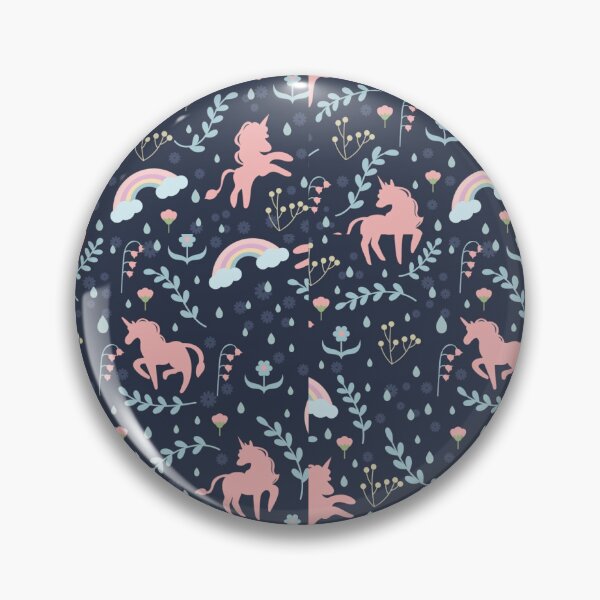 Item preview, Floral Vintage Unicorns And Rainbows  designed and sold by Masonixem.