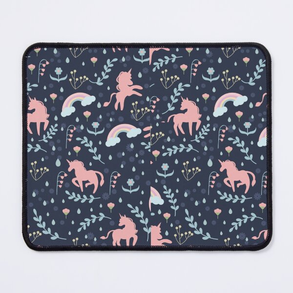 Item preview, Floral Vintage Unicorns And Rainbows designed and sold by Masonixem.