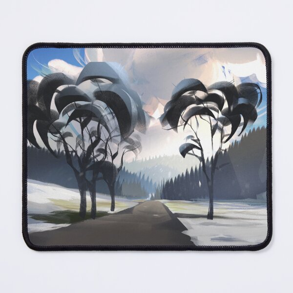 Item preview, snowy land designed and sold by Maxiima-draws.