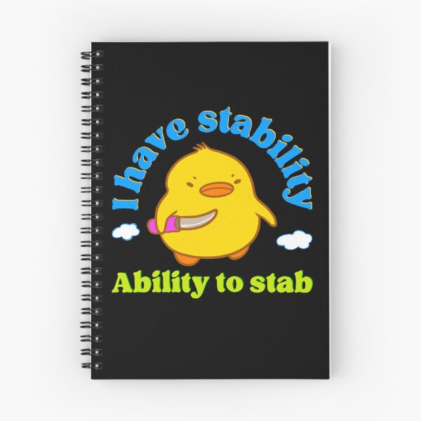 Item preview, I have stability ability to stab duck meme designed and sold by IHateDumplings.