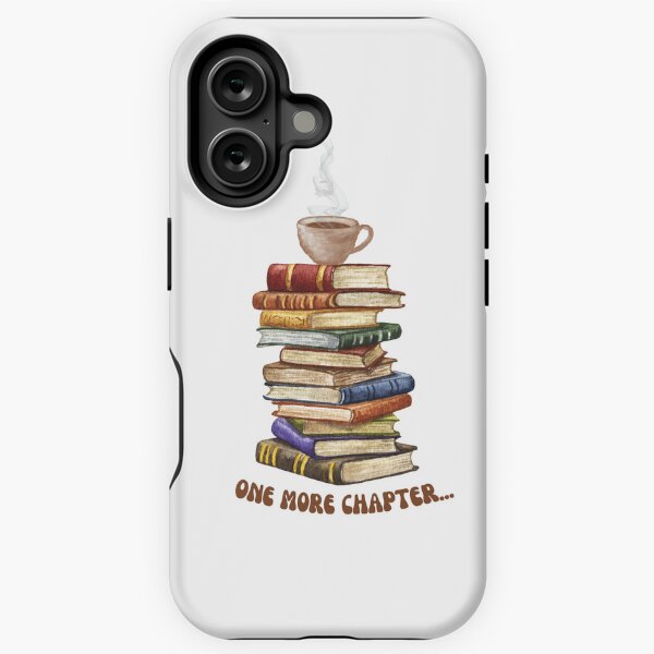 Aperçu de l'œuvre Tasse fumante & pile de livres créée et vendue par alittlelibrary.