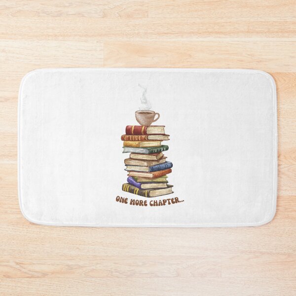 Item preview, Steaming cup & stack of books designed and sold by alittlelibrary.