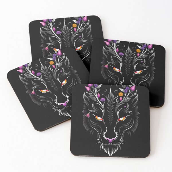 Item preview, Majestic Black Lioness with Glowing Eyes designed and sold by Pepelatc.