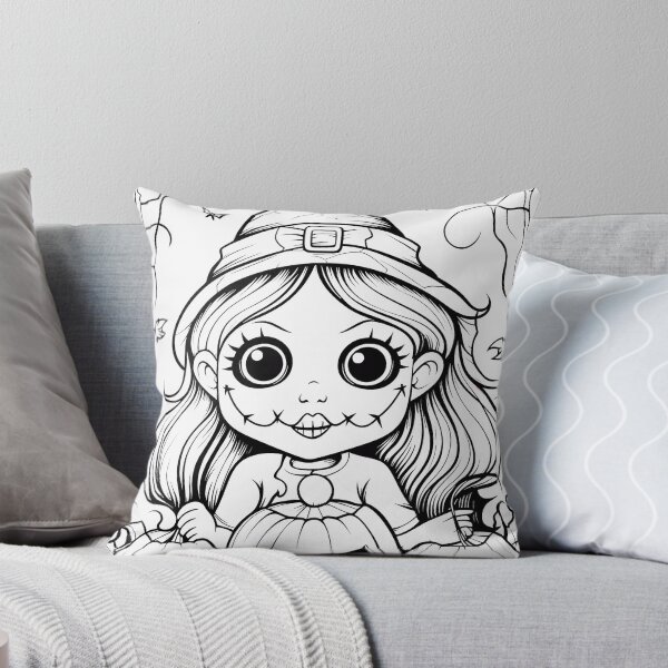 Item preview, Halloween #5 Coloring Page Pattern  designed and sold by DavidColoring.