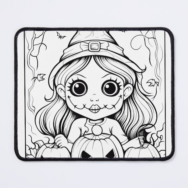 Item preview, Halloween #5 Coloring Page Pattern designed and sold by DavidColoring.
