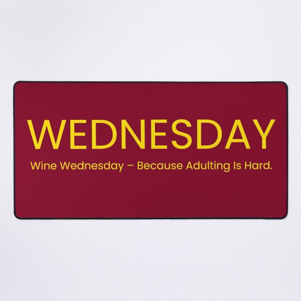 Item preview, Wine Wednesday – Sip Happens Funny Drinking designed and sold by StickPlaza.