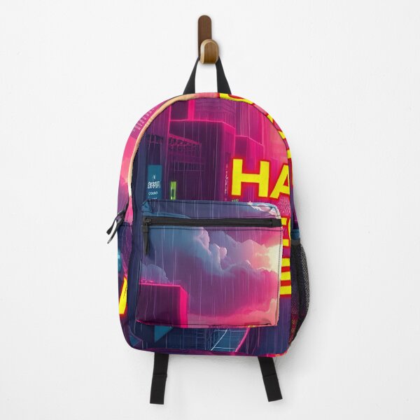 Item preview, Cyberpunk Utopia: Neon Cityscape & Dystopian Hope designed and sold by Muted Marvels.