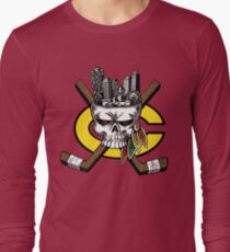 Go Chicago Skyline Long Sleeve T-Shirt