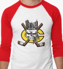 Go Chicago Skyline Men's Baseball ¾ T-Shirt