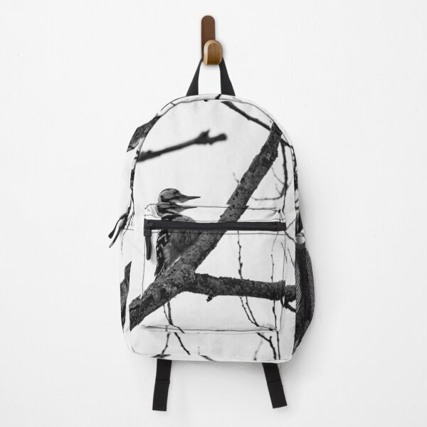 Item preview, High there. White-backed woodpecker bw designed and sold by Jouko Lehto Photography.