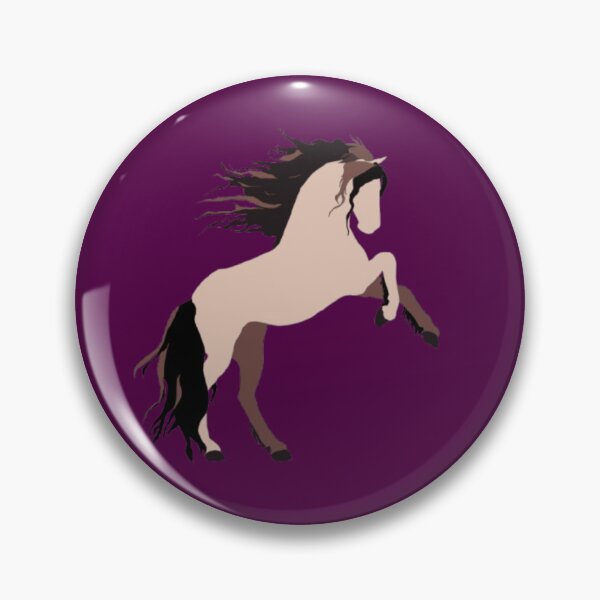 Item preview, Wild Horse Vector- Purple designed and sold by doodlearts7.