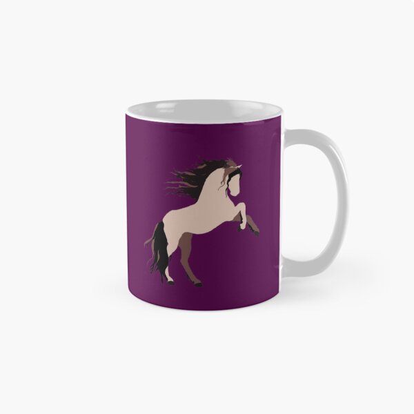 Item preview, Wild Horse Vector- Purple designed and sold by doodlearts7.