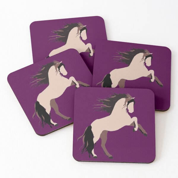 Item preview, Wild Horse Vector- Purple designed and sold by doodlearts7.