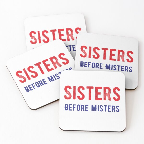 Item preview, SISTERS BEFORE MISTERS T-SHIRT designed and sold by Pawprintgallary.