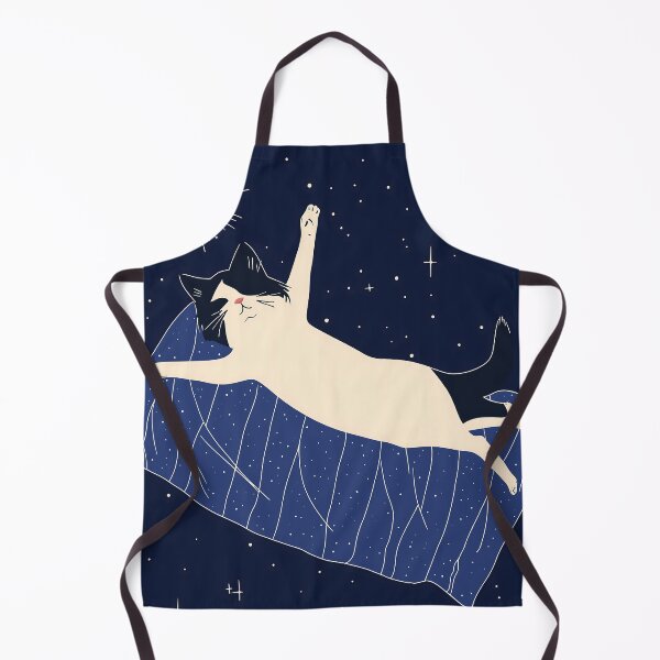 Item preview, Dreaming Among the Stars – Peaceful Floating Cat designed and sold by mrddst.