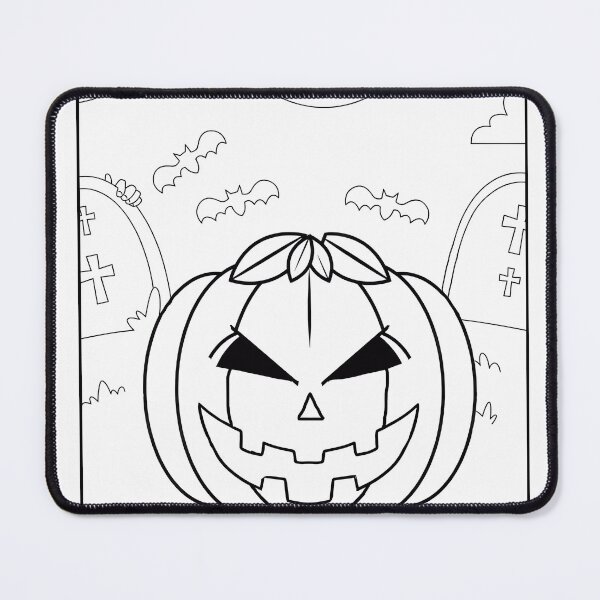Item preview, Halloween #13 Coloring Page Pattern designed and sold by DavidColoring.