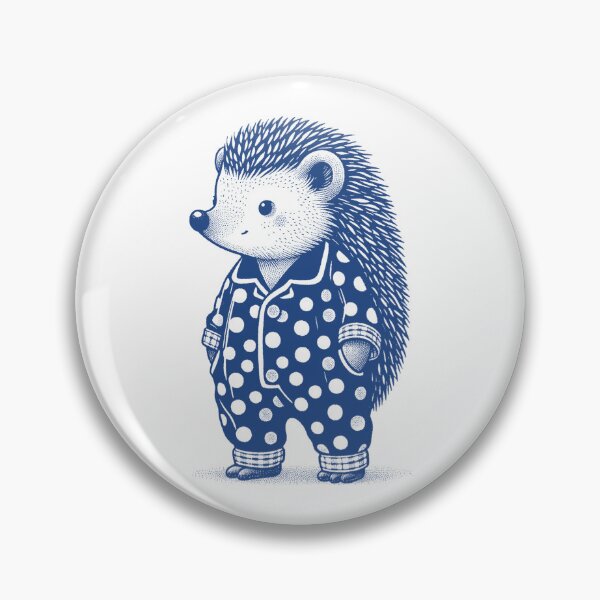 Item preview, Polka Dot Pajama Hedgehog designed and sold by zzz888.