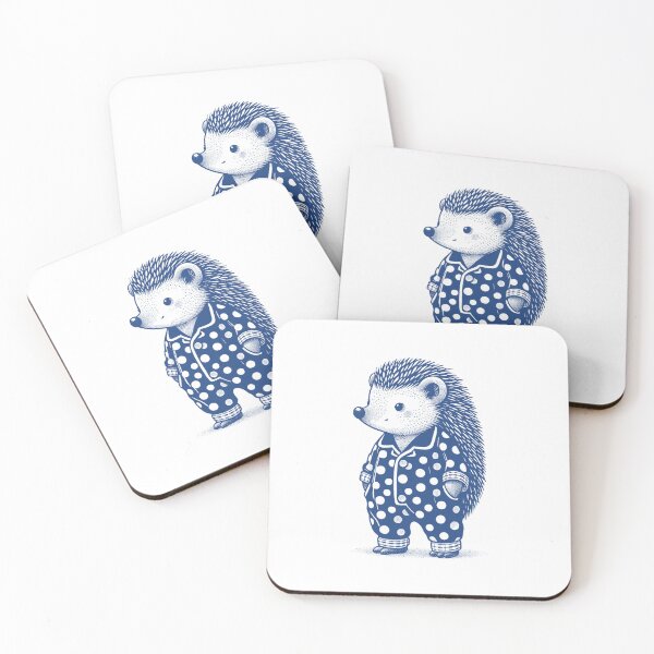 Item preview, Polka Dot Pajama Hedgehog designed and sold by zzz888.